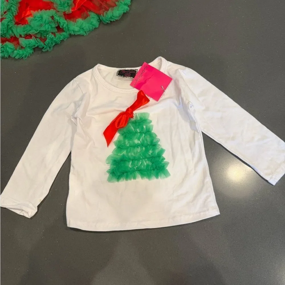Festive Red and Green Kids Matching Set